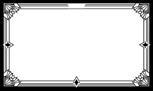 Art Deco border